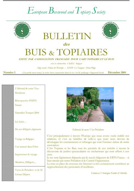 Buis & Topiaires n°03