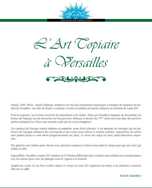 Buis & Topiaires n°05 supplément