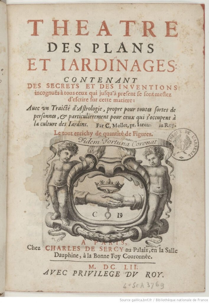 Claude Mollet, Théâtre des plans et jardinage