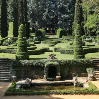 Parterre à la Française – Eyrignac et ses Jardins © Jerome Morel
