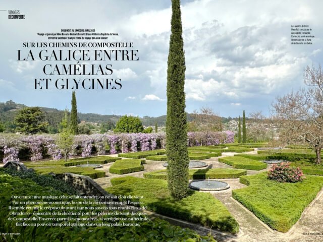 La Galice entre camélias et glycines